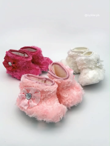 Snow Boots For Baby Girl Non-slip First Walker Booties Infant & Toddler Warming Shoes 0-6Months Newborn