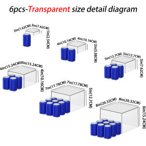 6pcs cake and dessert display stand stackable to save space suitable for party booths kitchen jewelry buffet stand brackets