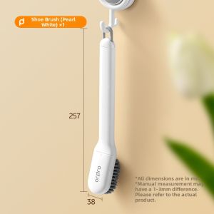 HALEXIONG | Rotatable Soft Bristle Cleaning Brush