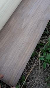 Veneer óc chó (walnut) dày 05mm x2450x1000mm xử lý chống ráchdùng dán loađồ nội thất trang trí