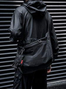 Túi Đeo Chéo Thương Hiệu Thời Trang Mẫu Mới Ba Lô Nam Túi Đưa Thư Thường Ngày Túi Nam Trang Phục Lao Động Túi Đeo Chéo Đơn Giản Túi Một Vai Trào Lưu Phong Cách Nhật Bản