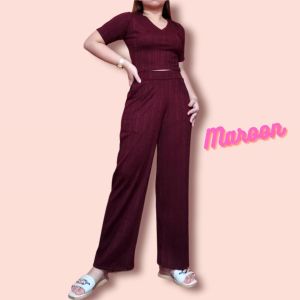 MC5205 Coordinate Set Vneck Top and Squarepants | No Choosing of Colors