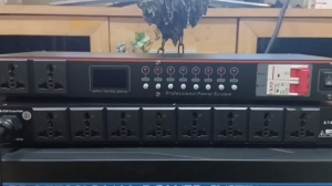 Bộ quản lý nguồn dàn karaoke dbx 12 có aptomat 10 ổ cắm dây nguồn lõi đồng to chống giật cháy nổ quá tải thiết bị