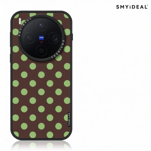 Smyideal | Magnetic Green Polka Dot Case For Vivo X300 Unique