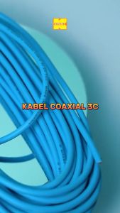 KITANI - Coaxial 3C+Plug - 10 Meter - Kabel Antena TV