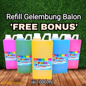 Isi ulang 1000ml balon gelembung sabun mainan /bubble gun bubble camera bubble stick