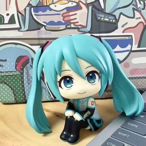 Bandai | Anime Hatsune Miku Look Up Pretty Girl Model Handmade Toy desktop decoration Christmas Gift For Friends Surprise Gift Toys