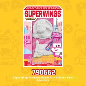 AULDEY | 3D Sculptured Gypsum Board Hand-Painting Art Craft for Kids
