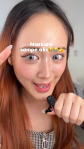 O.TWO.O 2 PCS Curly Eyelash Black Mascaras Waterproof Tahan Anti Air Long Lasting MakeUp