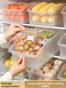 YUEJIBANNI | Egg Storage Box Food Preservation Box Vegetable and Fruit Separation Box
