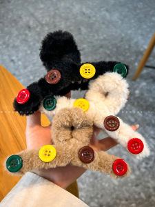 กิ๊บติดผมหัวกระดูกอ่อนขนาดใหญ่สำหรับผู้หญิง สไตล์เกาหลี ฤดูใบไม้ร่วง/ฤดูหนาว กิ๊บติดผมแบบหนีบหัวม้าน้ำเงิน สไตล์ใหม่