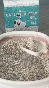 🐾GOLDEN FORMULA! 24L Tofu & Bentonite Cat Litter (4 Bags) | Fast Absorption Non-Sticky Paws Eco-Safe Ideal for Sensitive Cats 🌱**