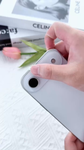 Ốp lưng từ tính hỗ trợ sạc không dây cho iPhone 17 Air 16 15 14 13 12 Pro Max Plus Ligus Magnetic Viền TPU lưng PC chống ố vàng