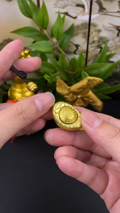 已开光 招财 蛇年元宝转转十二生肖钥匙扣中式招财进宝挂件新年礼品 Charm Snake Year Yuan Treasure Around 12 Zodiac Key Chain Chinese Charm Treasure Pendant New Year Gift
