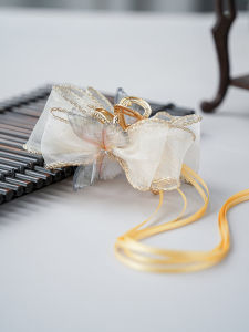 Autumn New Style National Trend Daily Withering Leaf Butterfly Sash Hair Clip Womens Qipao Hanfu Shark Clamp Hair Accessories