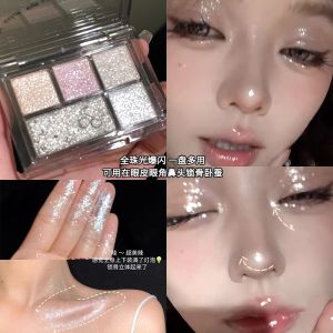 Gellas F02# Buling Fairy Eye Shadow Palette Five Colors Pearl Matte Highlighting Eyes Brightening Under-Eye Caterpillars