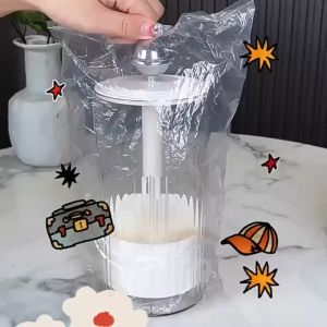 ที่ใส่เครื่องสำอาง ชุดแต่งหน้า กล่องเก็บแปรงแต่งหน้า กดเพื่อยกฐานขึ้นมาได้ กันฝุ่นและไม่ติดขนแปรง Cuiteworld