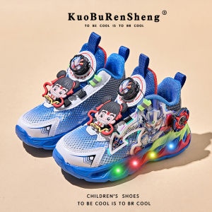 KUOBURENSHENG | Cool Breathable Kids Sports Shoes Anti-slip