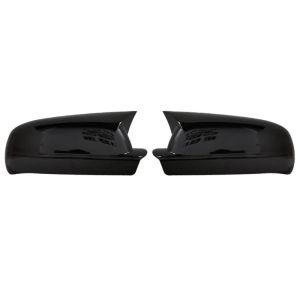 For Vw Golf Mk4 Passat B5 1998-2005 Jetta 2001 2002 2003 2004 Rearview Mirror Covers ABS Carbon Fiber Gloss Black