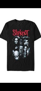 Kaos Pria Band Slipknot Lengan Pendek Bahan Katun Combeds 30s T Shirt Skena Cowok Restrong