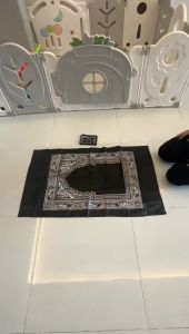 Sajadah Kompas Lipat Travel Souvenir Haji Ibadah Umroh