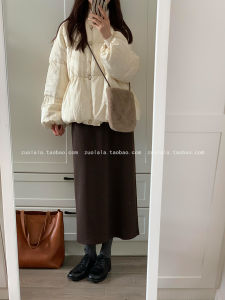 New Chinese Style National Trend Embroidered Stand Collar down Cotton Jacket Women Winter Large Size High Sense Loose Waist Cotton Coat