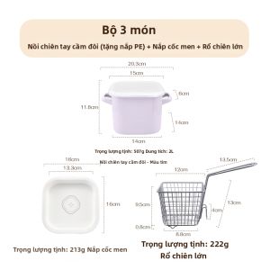 SHUEHO | Nồi Chiên Tiết Kiệm Dầu cho Thực Phẩm Nhỏ