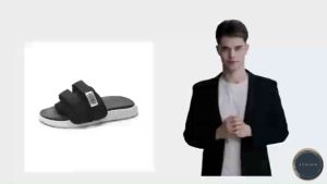 Shoes รองเท้าแตะแบบสวม รองเท้าคู่รัก น้ําหนักเบา สวมง่าย ใส่สบาย J78