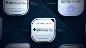 CNP Milk Toning Peel Advanced Program 4 weeks 1 Box Home Peeling Soothing Kits