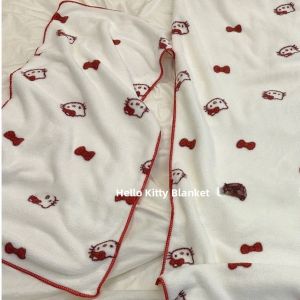 Hellokitty Cute Pure Cotton Bath Towel Large Absorbent Towel for Babies Bath Time Wrapping Soft Fabric Home Textile Towels