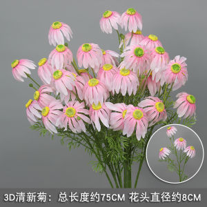 Hoa Tươi Giả 3D Tươi Mới Cho Lễ Cưới Phòng Hội Trường Trang Trí Hoa Nghệ Thuật Phong Cách Hiện Đại Hương Thơm Khác