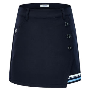 TTYGJ | Elastic Slim-fit Pseudolayer Golf Womens Short Skirt