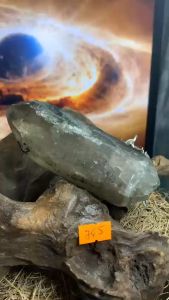 Viên đá Thạch Anh đen 7 Sắc cầu vòng hai đầu đũa thần phép thuật vũ trụ cực mạnh 765