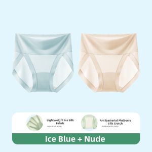 MEATIN | High Waist Shaping无缝三角内裤 No-mark Quick-dry Large Size  Anti-cling