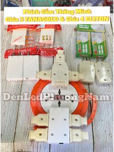 [COMBO ] Phích Cắm Chia 3 ổ cắm  Phích Cắm Chuyển Đổi 3 Chân