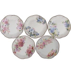 Mino Yaki | Hand-painted Ceramic Dishes Blue Home-use