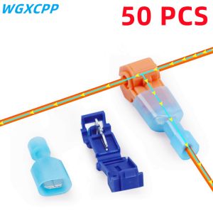 50 PCST-shaped Crimp TerminalElectrical ConnectorConnection ClampsQuick-Free Stripping PlugsCable Connector Plug
