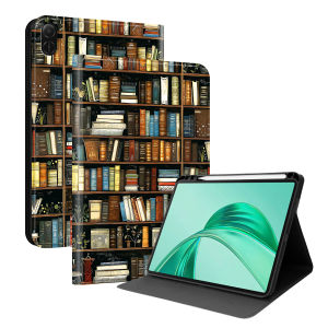 For Honor Pad 9 10 12.1 inch X8a X9A X9 X8 Pro ELN-W09 11.5 Leather Case Honor V9 Tablet Cover With Pen Holder