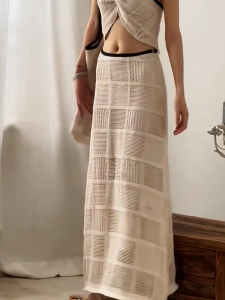 MANMI | Summer New Vacation Style Exclusive Design Sensual Laced Long Dress