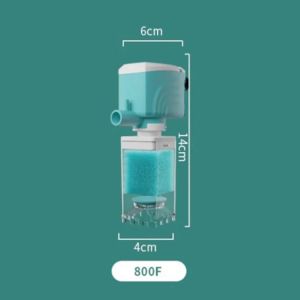 Automatic Aquarium Filter System 4/6/15/20/25/35/45W Fish Tank Oxygenated Water Circulation Anti Backflow Fish Water Pump