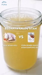 PURA Seasoning Kaldu Ayam Kampung Asli Non MSG Kaldu MPASI 100g