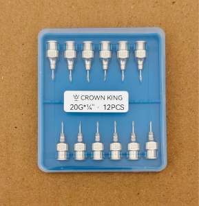 Kim tiêm Thu Y đầu Inox 20G x 1/4 12 Cái/Hộp Dùng Kèm Xi Lanh Phù Hợp Gia Cầm Kích Thước Nhỏ