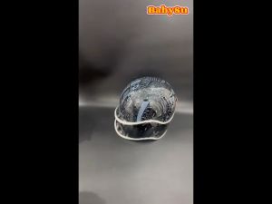 Nón bảo hiểm nửa đầu kiểu Nhật dáng Cá Heo hot trend nhiều màu thời trang phù hợp với nam và nữ BH 12 tháng