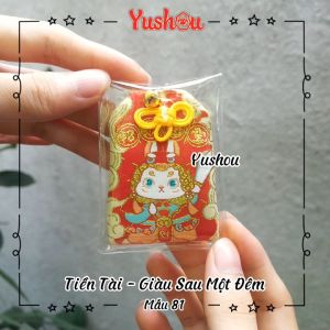 Móc khóa Yushou T.iền Tài - Mẫu 81 - Giàu Sau Một Đêm Có sẵn