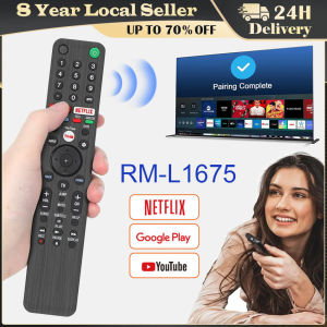 ❤️【Same Day Delivery】【SONY】 RMF-TX611E Backlight Voice Remote Replacement for Sony 4K HDTV KD-55XH9505 KD-85XH9505 KD-55A87 KD-55A89 KD-65XH9505 KD-75XH9505 306A-SONY-TV-RC-RM-L1675