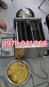 Máy vo viên tễ viên trân châu nhân phôi mai size 19mm tròn đều đẹp