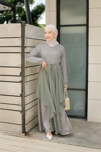 BELLITA DRESS KONDANGAN WANITA BROKAT