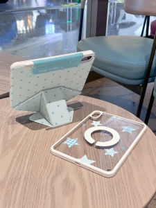 zoyu | Detachable Magnetic Elevated Protective Case Rotating Stand Shockproof for iPad