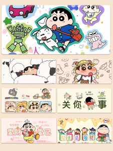 Crayon Mouse Pad Oversized Boys and Girls Cute Cartoon Anime Secondary Yuan Office Computer Keyboard Table Mat