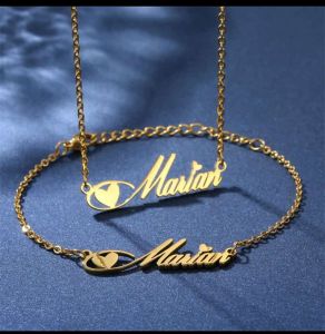 Custom Nama. Bisa Buatkan Namamu kalung Dan Gelang